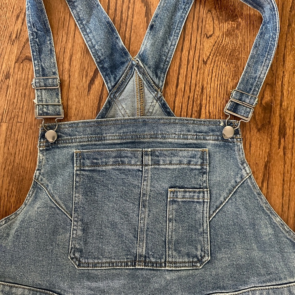 Lane Bryant ankle straight-leg denim overalls new with tags! - Picture 4 of 11